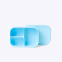 Silicone Bento Box Blue 3 Spots