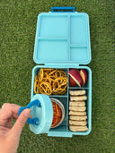 Duo Bento Lunch Box & Food Jar Light Blue